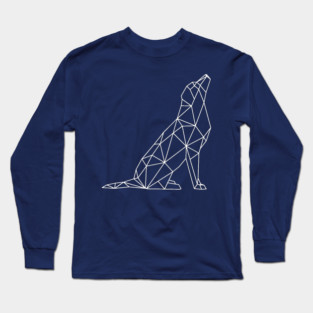 Geometric Dog Long Sleeve T-Shirt