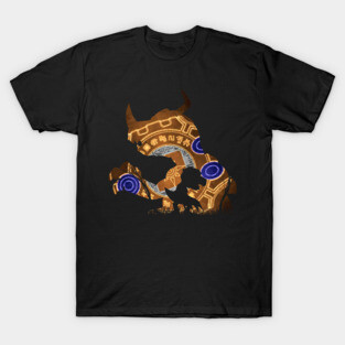 Greymon & Agumon Digi Set Silhouette T-Shirt