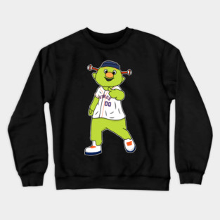 Orbit Houston Astros Mascot Thumb Crewneck Sweatshirt