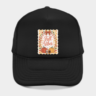 Fall Vibes, Pumpkin Fall Hat