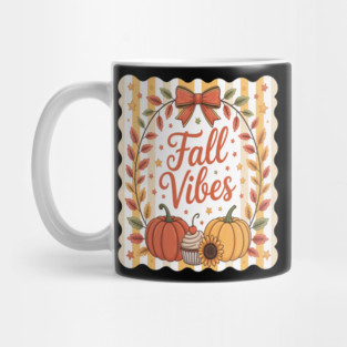 Fall Vibes, Pumpkin Fall Mug