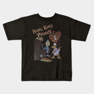 Hong Kong Phooey 1974 Kids T-Shirt