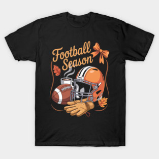 Football Season Fall Football T-Shirt