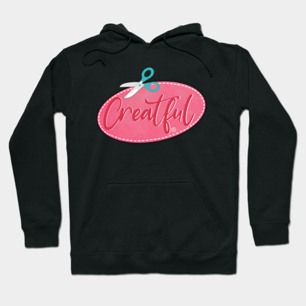 Creatful Logo Hoodie by Nancy Fellows