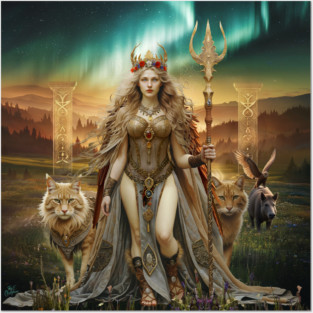 SCOTTISH VIKINGS - FREYA Posters and Art