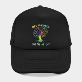 Ain’t No Family Like Mine Rainbow Tree Gift For Loved Ones Hat