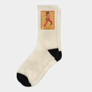 Retro Sally Omalley Socks