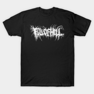 Full Of Hell – Chaotic Noise-Grind Rooted Death Logo T-Shirt
