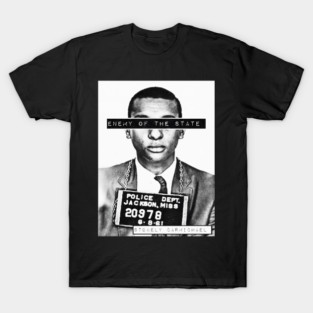 Stokely Carmichael (EOTS) (B&W) T-Shirt