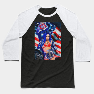 Sasha Banks Baseball T-Shirt