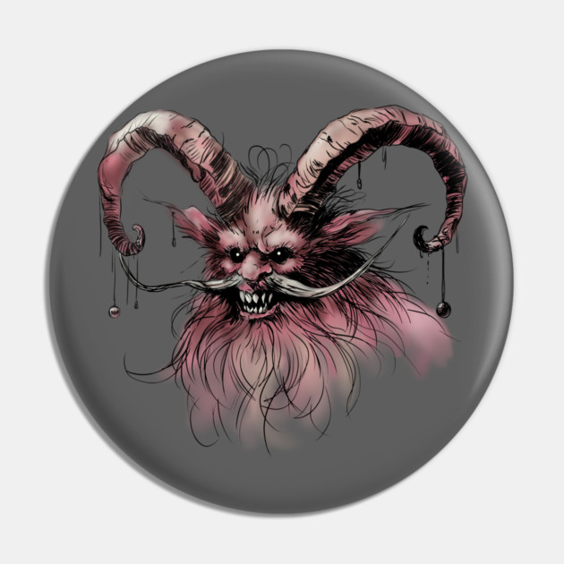Christmas Krampus Pin by H. R. Sinclair