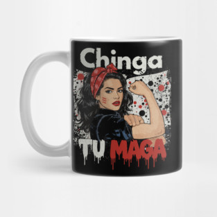 Retro Chinga Tu MAGA Statement Mug