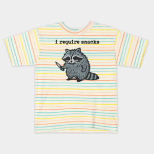 i-require-snacks Kids T-Shirt