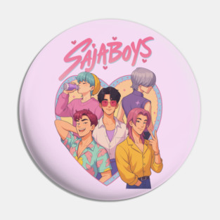 Kpop Demon Hunters Saja Boys Pin