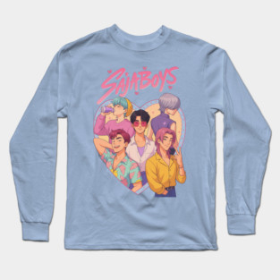 Kpop Demon Hunters Saja Boys Long Sleeve T-Shirt