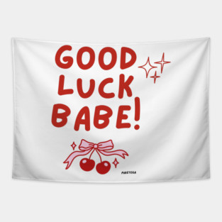 Chappell Roan GOOD LUCK BABE Tapestry