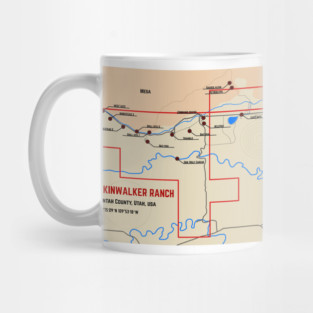 Mapping the ranch Mug