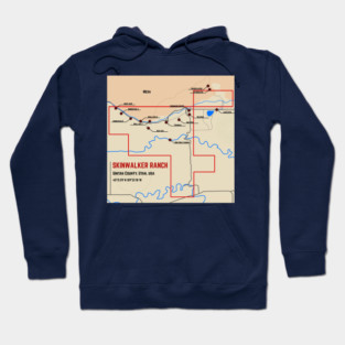 Mapping the ranch Hoodie
