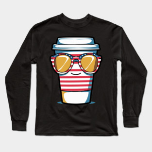 Coffee Theme Coffee My Love Language Long Sleeve T-Shirt