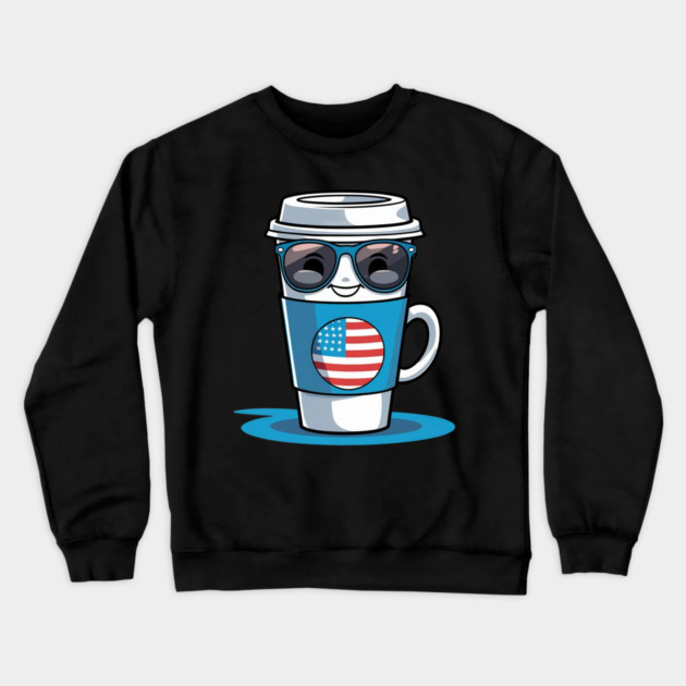 Coffee theme Funny Coffee Lover Crewneck Sweatshirt by SR8891