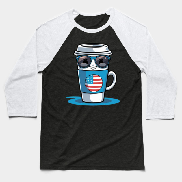 Coffee theme Funny Coffee Lover Baseball T-Shirt by SR8891