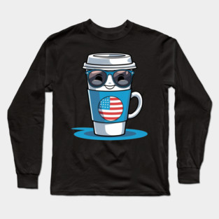 Coffee theme Funny Coffee Lover Long Sleeve T-Shirt