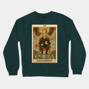 Taskmaster Judgement Tarot Card Crewneck Sweatshirt