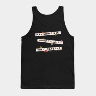 Pay Women in Sports Tank Top