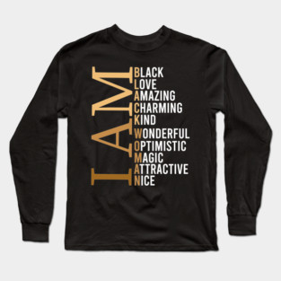 I AM A Black Woman Long Sleeve T-Shirt