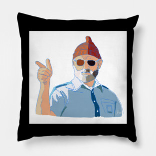 Steve Zissou - Aquatic Life Pillow