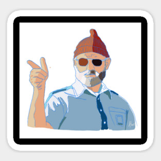 Steve Zissou - Aquatic Life Sticker