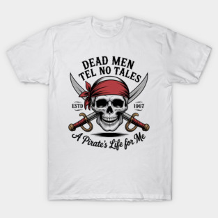 Pirates Caribbean Dead T-Shirt