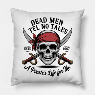 Pirates Caribbean Dead Pillow