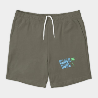 Beach More  Summer Palm Tree Art, Coastal Vibes Shorts