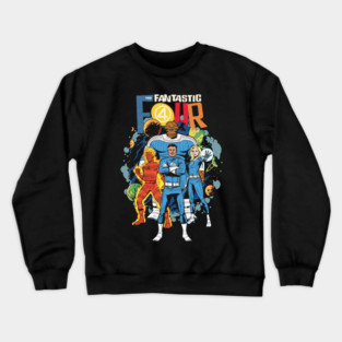 The Fantastic Four Team! Crewneck Sweatshirt