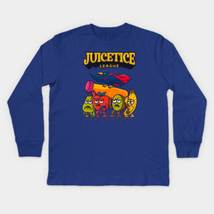 JUICETICE LEAGUE Kids Long Sleeve T-Shirt