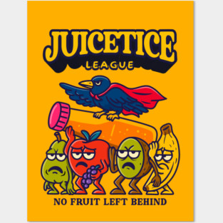 JUICETICE LEAGUE Posters and Art