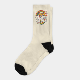 classic rainbow brite Socks