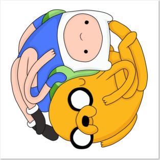 Jake and Finn Posters and Art
