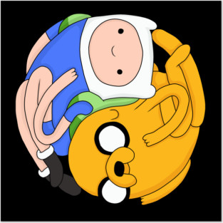 Jake and Finn Posters and Art