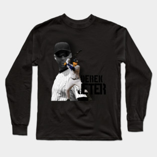 Derek jeter baseball player Long Sleeve T-Shirt