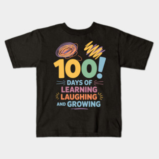 100 Days of Learning Cute Kids T-Shirt