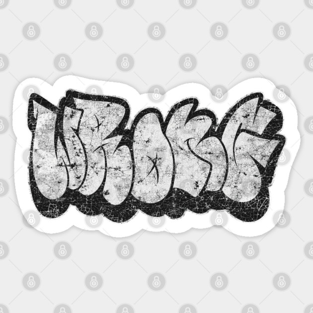 Wrong ThrowUp Sticker by Wrong