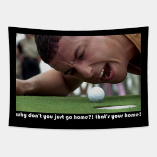 Happy Gilmore Golf Vintage Adam Sandler M4485 Tapestry