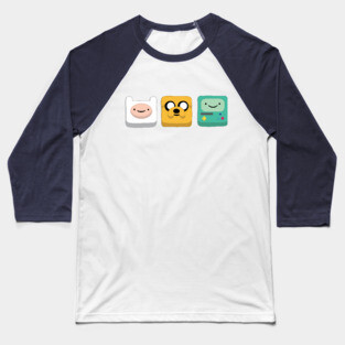 Jake, Finn and Bmo Baseball T-Shirt
