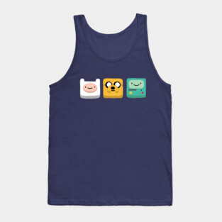 Jake, Finn and Bmo Tank Top