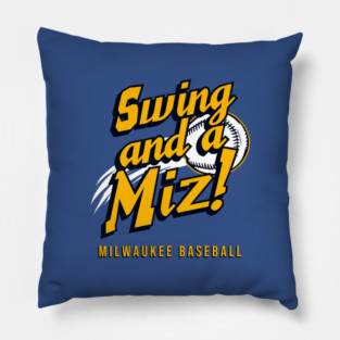 Jacob Misiorowski The Miz Brewers Pillow