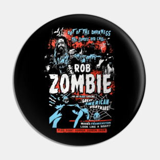 Rob Zombie – Out of the Darkness Pin