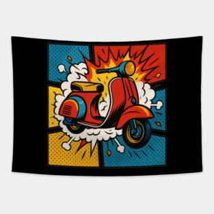 Scooter Tapestry