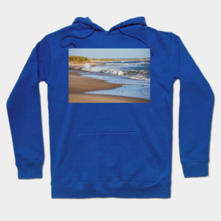 Blustery Day and Stormy Sea at Druridge Bay Hoodie